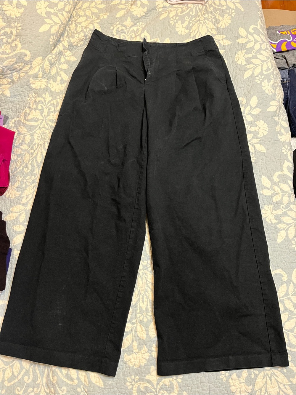 Black Wide Leg Women’s Pants